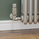 DELTA-CR-SN-LS02 - Delta Corner TRV Brushed Satin Nickel Thermostatic Radiator Valve DELTA-CR-SN-LS02 - Delta Corner TRV Brushed Satin Nickel Thermostatic Radiator Valve